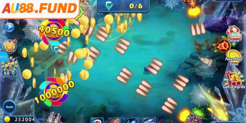 Cá cấp trung - Thưởng tốt trong Bá Chủ Đại Dương 3D AU88