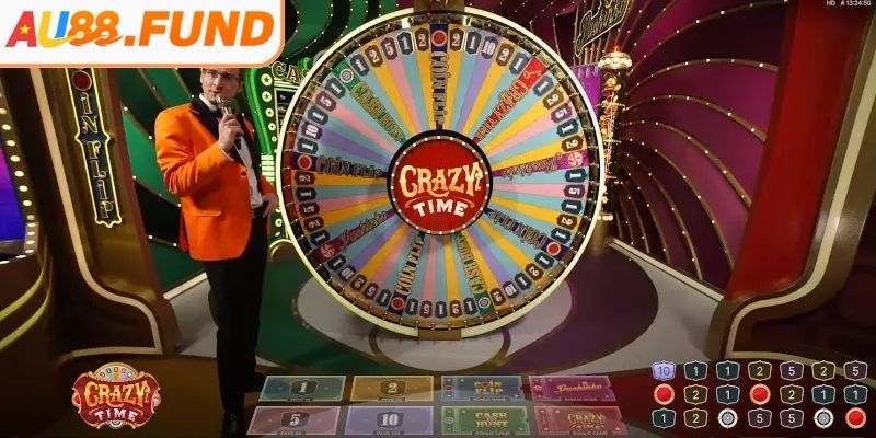 Khám phá game Casino Crazy Time AU88