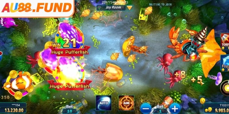 Khám phá game bắn cá King of the Sky AU88