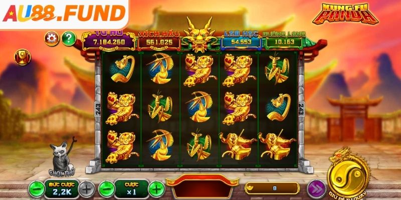 Cách chơi game nổ hũ Kungfu Panda AU88